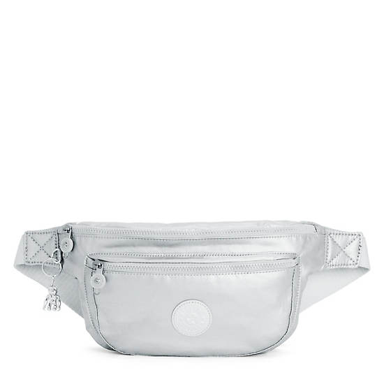 Kipling Yasemina Extra Large Metallic Derekú Pack Táska Titán | HU 2173OK